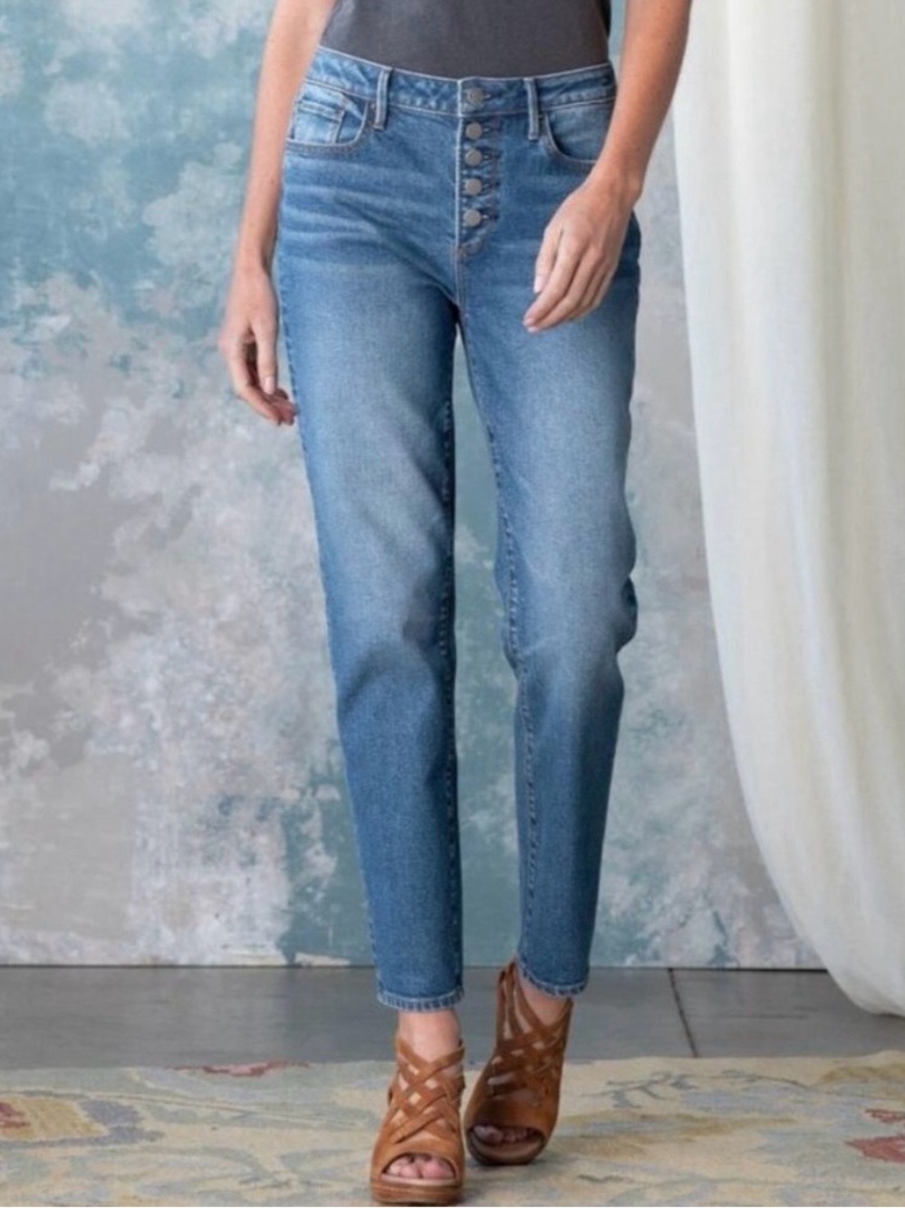 Driftwood Gizelle Button Fly Jeans Size 26